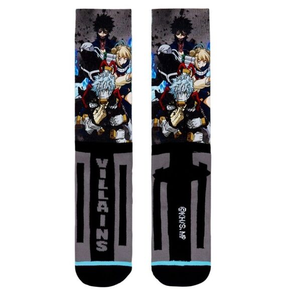 My Hero Academia Villains Men's Crew Socks - Picture 1 of 2